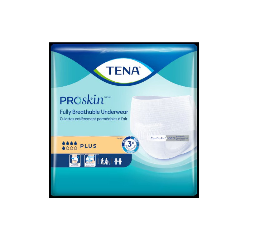TENA ProSkin Plus - Unisex Breathable Protective Underwear
