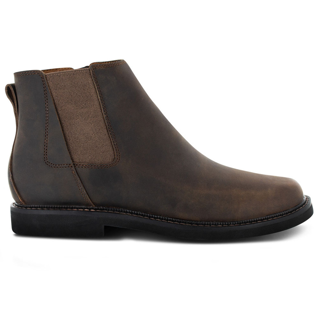 Apex Men's Logan - Chelsea Side Zip Boot - Brown