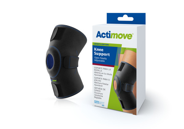Actimove Sports Edition Knee Support Open Patella Adjustable, Universal