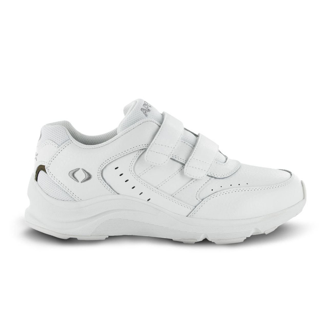 Apex Men's Strap Walking Shoe - White